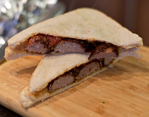 sausage sandwich